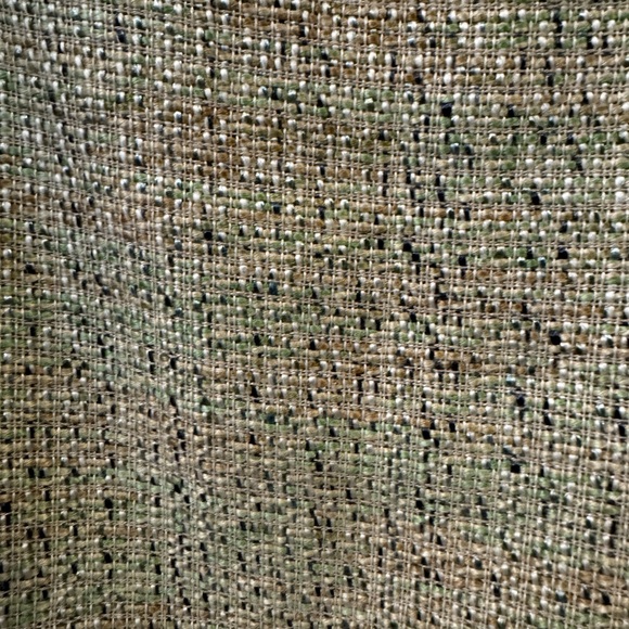 Liz Claiborne Green and Beige Woven Fabric - Picture 2 of 5